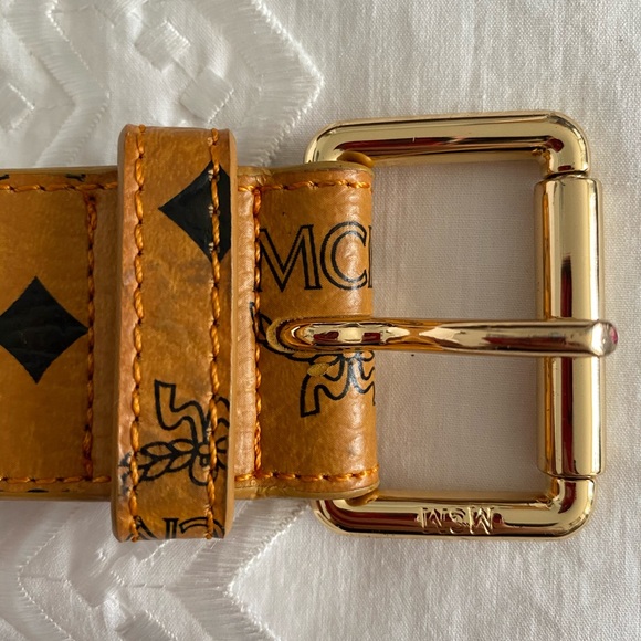 AUTHENTIC MCM RARE PHENOMENON BELT - Picture 11 of 16